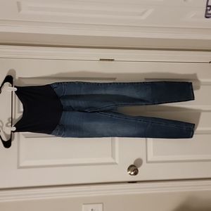 Small Indigo Blue Maternity Jeans